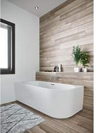 Riho Desire Corner Eck-Badewanne B087001005 weiß, 