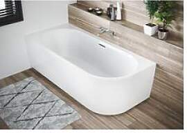 Riho Desire Corner Eck-Badewanne B087007005 weiß, 