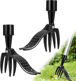 Riisoyu 2 Stück Unkrautstecher, Abnehmbares