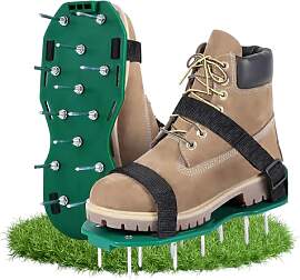 Riisoyu Nagelschuhe mit Klettverschluss,