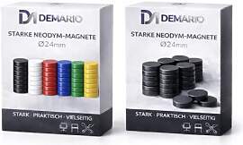 RIKAMA® – Starke runde Magnete Ø24mm im 60er