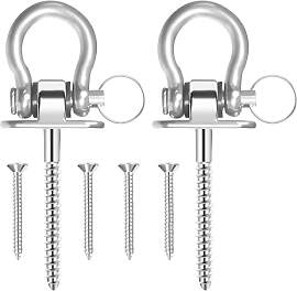 RISAKOGO Schaukelhaken für Holzbalken, 2pcs