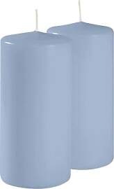 Risthò Stumpenkerzen, Dusty BLue, Durchmesser 7