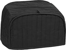 Ritz Toaster-Abdeckung, schwarz, 2 Schlitze,