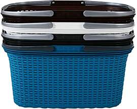 Rival R37600 Wäschekorb Rattan-Design, 32 Liter,
