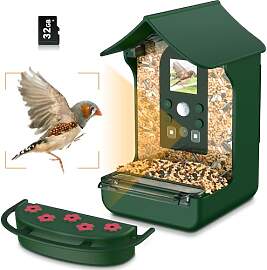 Rkdely Vogelhaus mit Kamera Vogelhaus Kamera: