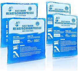 Robin Goods® 4X Mehrfach-Kompresse 16x9 cm, 14x13 