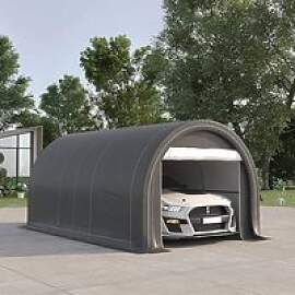Robustes 3 x 5 m Tragbares Garagenzelt Beige