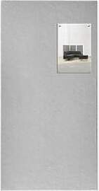 rocada Pinnwand Skin 100,0 x 50,0 cm Textil grau
