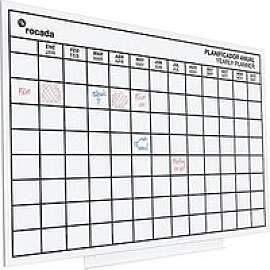rocada Whiteboard Skin 75,0 x 115,0 cm weiß Stahl