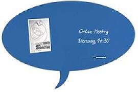 rocada Whiteboard Skinshape 75,0 x 115,0 cm blau