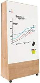 rocada Whiteboard-Ständer Natural braun 150,0 x