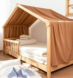 Rodelna Hausbett Himmel, Hausbett Deko Set, 100%