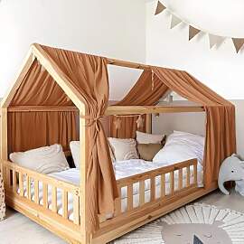 Rodelna Hausbett Himmel, Hausbett Deko Set, 100%