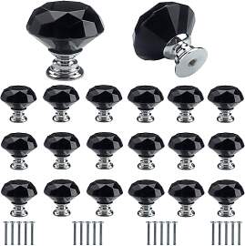 Roellgs 20 Stück 30 mm schwarze