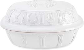 Römertopf Bräter 50 Jahre JUBILÄUM Weiß für