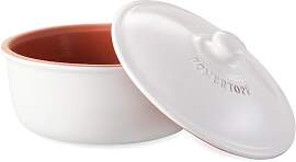 Römertopf Brot-Back-Topf aus natürlichem Ton -