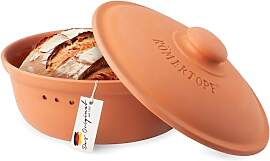 Römertopf Brottopf aus Keramik, ideal zu