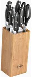 Rösle Cuisine Bürsten-Messerblock 7-tlg.