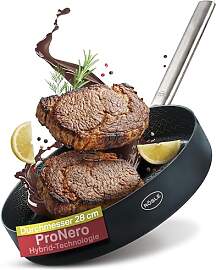 RÖSLE EBONIC Antihaft-Bratpfanne 28 cm – Pfanne 