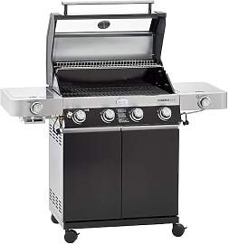 RÖSLE Gasgrill BBQ-Station VIDERO G4-S Schwarz,