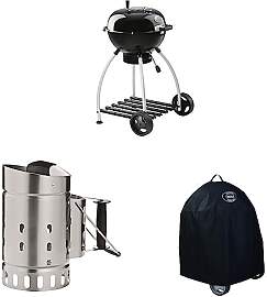 RÖSLE Holzkohle-Kugelgrill No.1 Sport F50 &