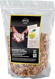 RÖSLE Räucherchips Gin-Apfel, 750 g, für