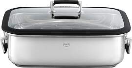 RÖSLE SILENCE PRO Bräter rechteckig,