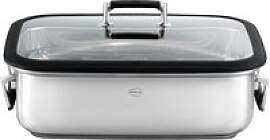 Rösle Silence PRO Bräter rechteckig mit Deckel - 