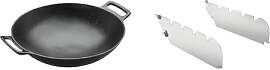 RÖSLE VARIO Wok, Hochwertiger Wok aus