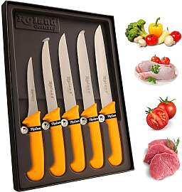 Roland Germany 5-teiliges Metzger Messer Set –
