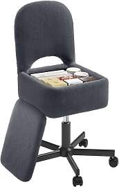 Rolanstar Schminktisch Stuhl mit Stauraum,