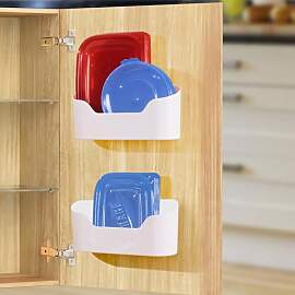 ROLIZOE 2 Stück Deckel-Organizer im Schrank, kein 