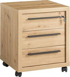 Rollcontainer in Eiche Artisan