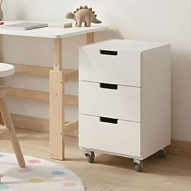 Rollcontainer Kids Town Buche teilmassiv