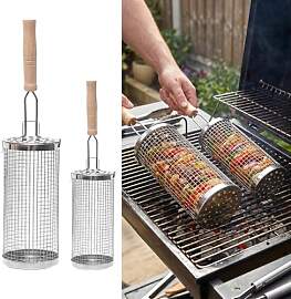 Rollender Grillkorb Set Edelstahl 304Nestbar