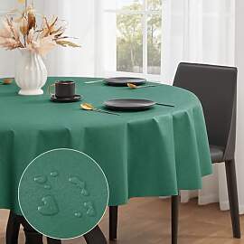 Romanstile Tischdecke Weihnachten rund 140 cm
