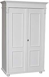 Romantischer Landhaus-Kleiderschrank zweitürig