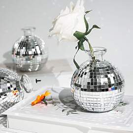 Rongxze Discokugel Vase, Discokugel Dekor, Spiegel 