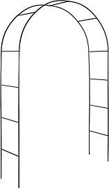 Rosenbogen 240 cm - grün