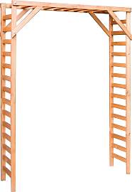 Rosenbogen PROMADINO "Pergola", braun