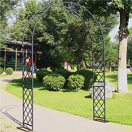 Rosenbogen Verzinkt Gartenbogen Metall Stabil