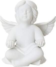 Rosenthal Engel Meditation groß weiß matt 14,5 cm