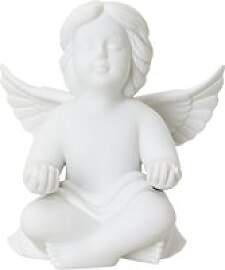 Rosenthal Engel Meditation mittel weiß matt 11 cm