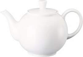 Rosenthal Form 1382 Weiß Teekanne 6 Personen 1,2 L