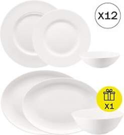 Rosenthal Jade Weiß Klassisches Tafelservice für 