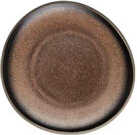 Rosenthal Junto Bronze - Steinzeug Teller flach 16 