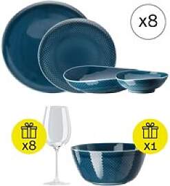 Rosenthal Junto Ocean Blue Modernes Tafelservice