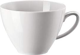 Rosenthal Kombitasse, Porzellan, Weiß, 6