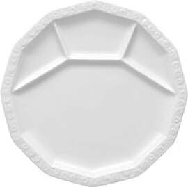 Rosenthal Maria Weiß Fondueteller / Grillteller